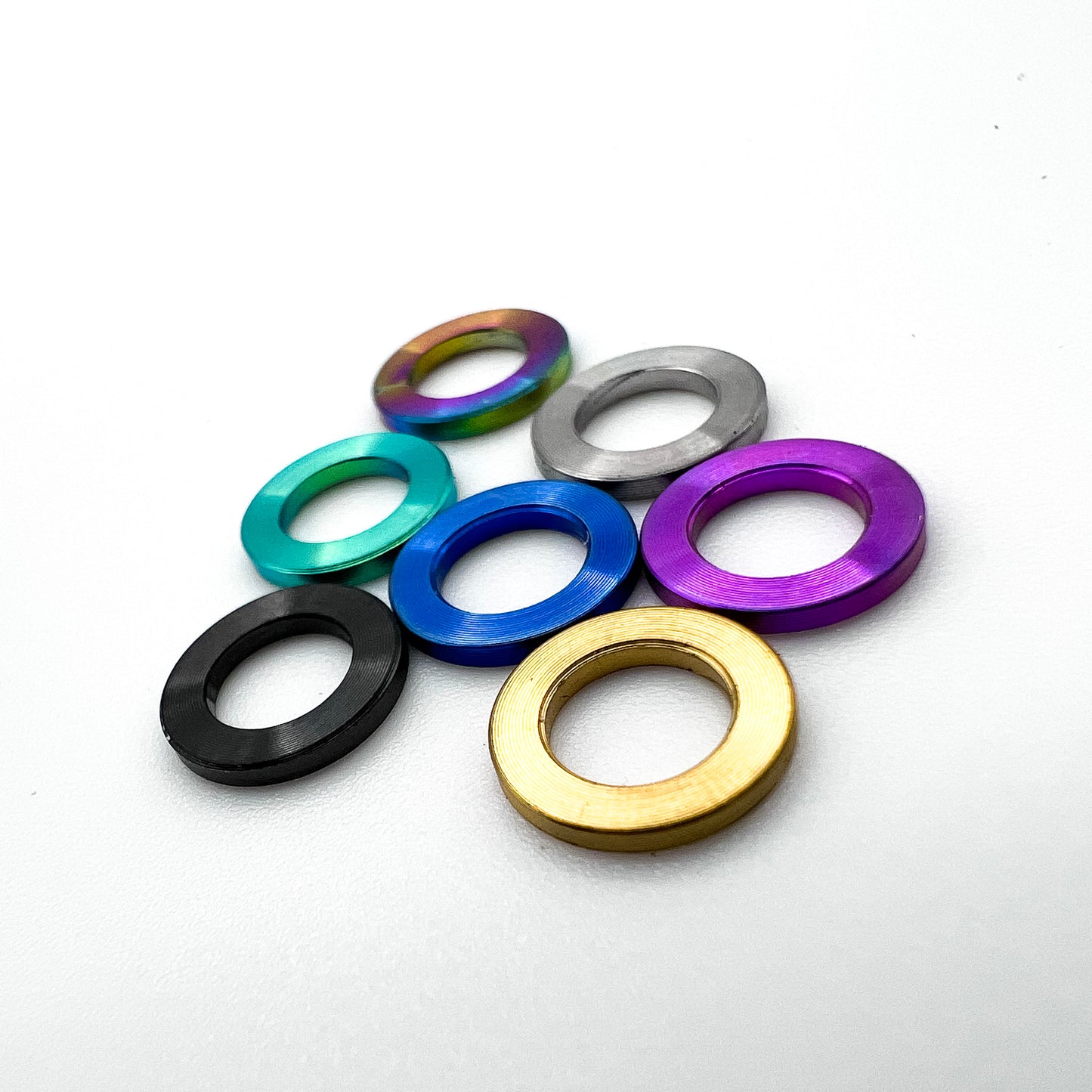 Titanium M5 flat washer